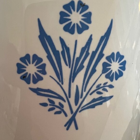 CorningWare 9 Cup Stove Top Percolator Cornflower Pattern Coffee Pot - Picture 6 of 15